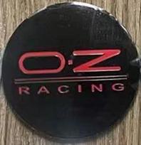 4pcs 56/60/65/68mm Wheel Center Hub Caps For OZ O.Z Racing Sport with Logo BFY5 Emblem Badge Hubcap Modify Accessories (as the picture,56mm&silver base) gray