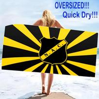 NAC Breda Print Beach Towel, Large Soft Quick Dry Towel for Beach Camping Swimming 80cmx160cm(31x63inch)