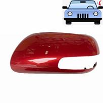 Protective Cover Door Mirror Shell For Toyota Yaris 2008-2013 Car Rearview Accessories Replace Champaign Gold Black red left