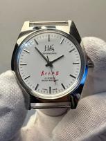 36mm Šanchajaus vyriškas laikrodis Retro 7120 Rankinis mechaninis judėjimas Minimalistinis verslo mechaninis laikrodis ant riešo Dropshipperis gray