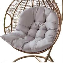 Lauko vandeniui atspari pakabinama kėdės pagalvėlė balkonui ir svetainei 120*80 cm Thickened Standard Version (2 kg) šviesiai pilka spalva