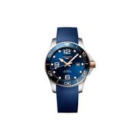 Longines Conquest Diver Automatinis Mechaninis Laikrodis Su Datos Rodikliu 43Mm Mėlynas Ciferblatas Nerūdijančio Plieno Korpusas Guminis Dirželis Vyriški Laikrodžiai L3.782.3.98.9 Blue Dial blue