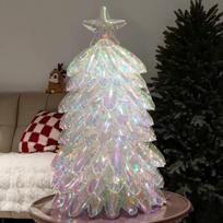 Large 3D Colorful Christmas Tree Inflatable Foil Balloon Decoration