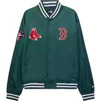 New Era FW24 MLB Boston Red Sox NY Embroidered Single Button Long Sleeve Jacket Unisex Jacket Green 14385108 S