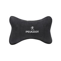 Suede automobilio galvos atramos kvėpuojanti automatinė kaklo pagalvė Peugeot 208 2008 5008 408 308 3008 508 4008 Landtrek Rifter e-Expert e-TRAVEL 5tr juoda