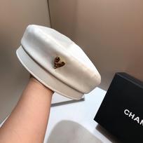 Europe imported acetic acid simulation silk beret ins love versatile octagonal hat spring and autumn outdoor painter hat Adjustable balta