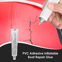PVC Remonto Klijai 30ML Dūrio Remonto Lopas Klijai Remonto Rinkinys Vandeniui Atsparus PVC Valtims Pripučiamiems Žaislams Plaukimo Ratui Baidarei 30ML white
