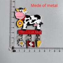 Metalas Dubajus Malaizija Austrija Viena Berlynas Krokuva Vokietija Briugė Portas ITALIJA Šveicarija Magnetas Šaldytuvo lipdukas Kelionės dovana black