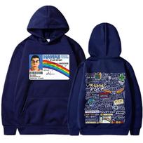 Mclovin Id Card Superbad Geek Graphic Hoodies Men Women Funny Print Sweatshirts Teens Gothic Long Sleeve Hooded Oversized Hoodie 3XL blue