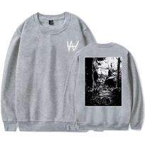Game Alan Wake 2 Crewneck Sweatshirt Fleece Long Sleeve Unisex Clothing Streetwear Casual Graphic Printing Pullovers M gray