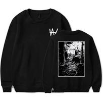 Game Alan Wake 2 Crewneck Sweatshirt Fleece Long Sleeve Unisex Clothing Streetwear Casual Graphic Printing Pullovers L black