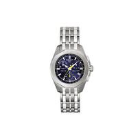 TISSOT Quartz Movement 100m Water Resistance Women's Watch 28mm Blue Dial Stainless Steel Case T22.1.386.41 gray