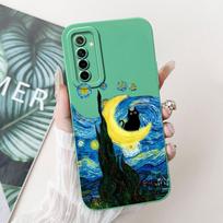 For Realme 6 Pro Case Realme 6i 6S Stylish Candy Painted Cover Shockproof Phone Case For Realme 6S 6i Realme6 Pro Soft TPU Shell Realme 6i gray