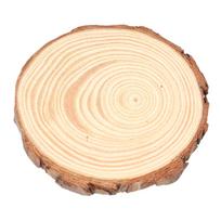 Natural Wood Slices Round Pine Logs DIY Crafts Painting Wedding Festivals Decoration4# 9‑10cm beige