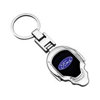Odinis Automobilio Logotipo Raktų Pakabukas Raktų Žiedas Pakabukas Dovanos Raktų Žiedas Ford Ranger Focus Kuga Mustang Mondeo Fusion Esco Automobilio Aksesuarams rvxb06 black