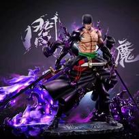 Karštas Naujas One Piece Zoro Figūrėlės Dangaus Tapyba Roronoa Zoro Veiksmo Figūrėlės Anime PVC Kolekcinis Modelis Žaislai Darbalaukio Dekoracija Dovanos gray
