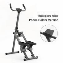 Compact Multi-Functional Stair Climber Fitness Stepper gray