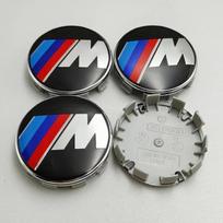 4 vnt. 68 mm BMW ratlankio centrinis dangtelis M ALPINA E46 E39 E60 E90 E53 E36 E87 F10 F30 X1 X3 X5 X6 X7 - Automobilio dalis 68mm-4pcs