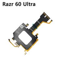 A+++ Middle Frame Bezel Replace Motherboard Flex Hinge For Motorola Razr 60 XT2553/Razr 60 Ultra XT2551 LCD Screen Phone Repair Set E