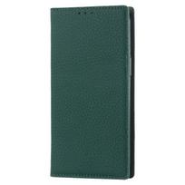 Genuine Leather Flip Phone Case With Card Slots Kickstand IPhone 17 Pro Max 16 15 14 Series Magnetic iPhone 7 Plus / 8 Plus black