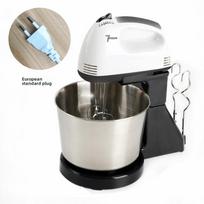 7‑speed Automatic Electric Stand Mixer Food Blender Dough Kneader With Mixing Bowl For Home Baking EU black