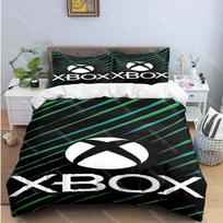 Šaunūs žaidėjų X-XBox spausdinti patalynės komplektai Išskirtinis lovos reikmenų rinkinys Antklodės užvalkalas Lovos uždangalo komplektas Patalynės komplektas Prabangi dovana EU Single 90x200cm gray