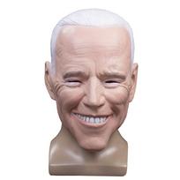 Senolio Latekso Kaukė Joe Bidenui Helovino Cosplay vakarėlio Rekvizitai Galva 58-62 cm beige