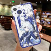 Genshin Impact telefono dėklas Samsung S25 S24 S20 S21 S22 S23 Plus Ultra S20 S21 S23 FE A16 Wanderer Neuvillette Furina dangtelis Samsung Note10 Plus
