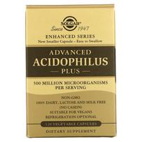 Solgar, Advanced Acidophilus Plus, 120 Veggie Capsules