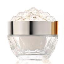 Crystal Diamond Cream Jar Premium Glass Container for Face Cream Anti-Aging Moisturizer Skincare Gift Homemade Bottling Bottle sidabras