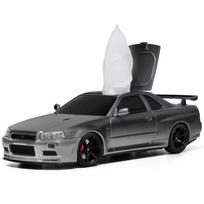 Wet wipe case for Nissan Skyline GT-R (BNR34) (Gunmetal) black