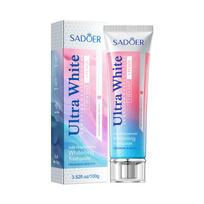 Lemon mint brightening white toothpaste SADOER cleaning tartar toothpaste pink