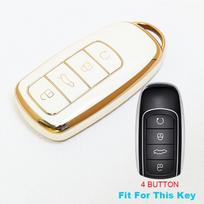 Keyless Protector Fob For Chery Tiggo 8 Pro Tiggo 8Plus New 5 Plus 7Pro Cherytiggo 7 Pro Max Omoda 5 C5 Modod Car Key Case Cover black