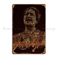 Umm Kulthum Rytų Žvaigždė Ir Arabų Muzikos Ikona Metalo Plakatas Posteryje Urvas Kino Salė Baras Dizainui Sukurti Skardinis Plakatas 20x30cm（7.8x11.8inch） black