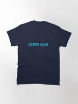 Billie Eilish billie eilish ocean eyes Classic T-Shirt 2XL tamsiai mėlyna