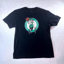 New Era NBA Boston Celtics Lucky Leprechaun Graphic T-Shirt Black Mens Large Unisex T-Shirt L black