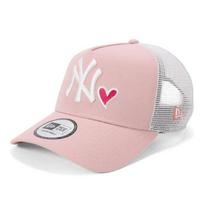 New Era 9FORTY A-Frame Trucker 14733168 (NY Pink Rouge) white