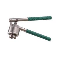 Ampulės užspaudimo įrankis su svirties mechanizmu, apverčiamas ampulės užspaudimo įrankis 13 mm/15 mm/20 mm apverčiamiems dangteliams gray