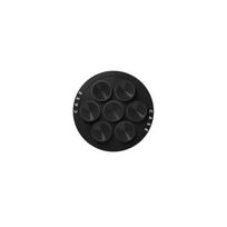 Sulankstomas siurbtuko telefono laikiklis su stipriu MagSafe magnetiniu tvirtinimu Automobilio, stalo, lango naudojimui Suction Cup Stand with Letters Solid Black black