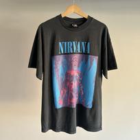 Unisex shirt Cotton Oversize Large Size Nirvana Sliver 1993 T-shirt Size L Vintage 90s Giant Tag Single Stitch REPRINT L black