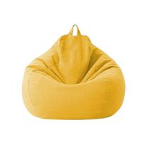 1 Sofa Chairs Lazy Bag Storage Chair Indoor Outdoor For Home Garden Living Room One Size geltona