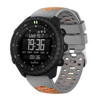 SUUNTO Core 2 silikoninė laikrodžio apyrankė, atspari vandeniui ir prakaitui, sportinė juosta, lauko nardymo, fitneso keičiama apyrankė for SUUNTO Core2 gray