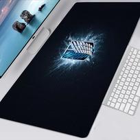 Xxl Large Mouse Pad Attack On Titan Mousepad Kawaii Gaming Accessories Mausepad Keyboards Mat Podkladka Pod Mysz Tappetino Mouse 800x300x2mm gray