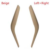Left+Right Beige Car Interior Door Handles for BMW X1 E84 10-16 Inner Doors Panel Handle Bar Pull Trim Cover Front Rear beige