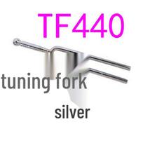 Plieninė 440Hz fortepijono derinimo šakutė gitarai ir smuikui gray