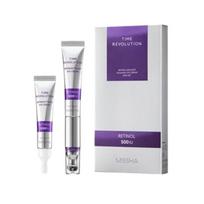 MISSHA Time Revolution Retinol 500 Shot Galvanic Eye Cream Duo Set 15ml+15ml – Retinol Eye Care with Micro Galvanic Vibration Duo Set 15ml+15ml white