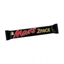 Mars Baton Z Nugatowym Nadzieniem Oblany Karmelem I Czekoladą 70 G (2 Sztuki)