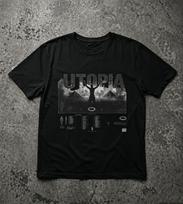Travis Scott Utopia Album Double Sided Rap Tshirt Rap Fan Gift Oversized Tshirt 2026 Summer New Unisex Unisex Cotton Tshirt Y2k XL gray