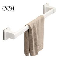 Self-stick Towel Rail Self-Adhesive Rack Hand Bar Strong Load-bearing Adhesive Shower Easy to Install Bathroom Wall Mounted Hanger 50cm balta