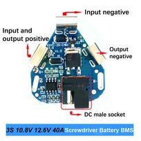 3S 12.6V 40A BMS Ličio Baterijos Apsaugos Plokštė 18650 Power Bank Equalizer Plokštė Elektriniam Gręžtuvui 1PC